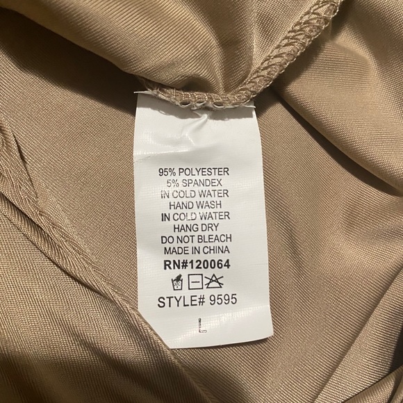 Until the End Bodysuit - Nude (Large) - Picture 5 of 5